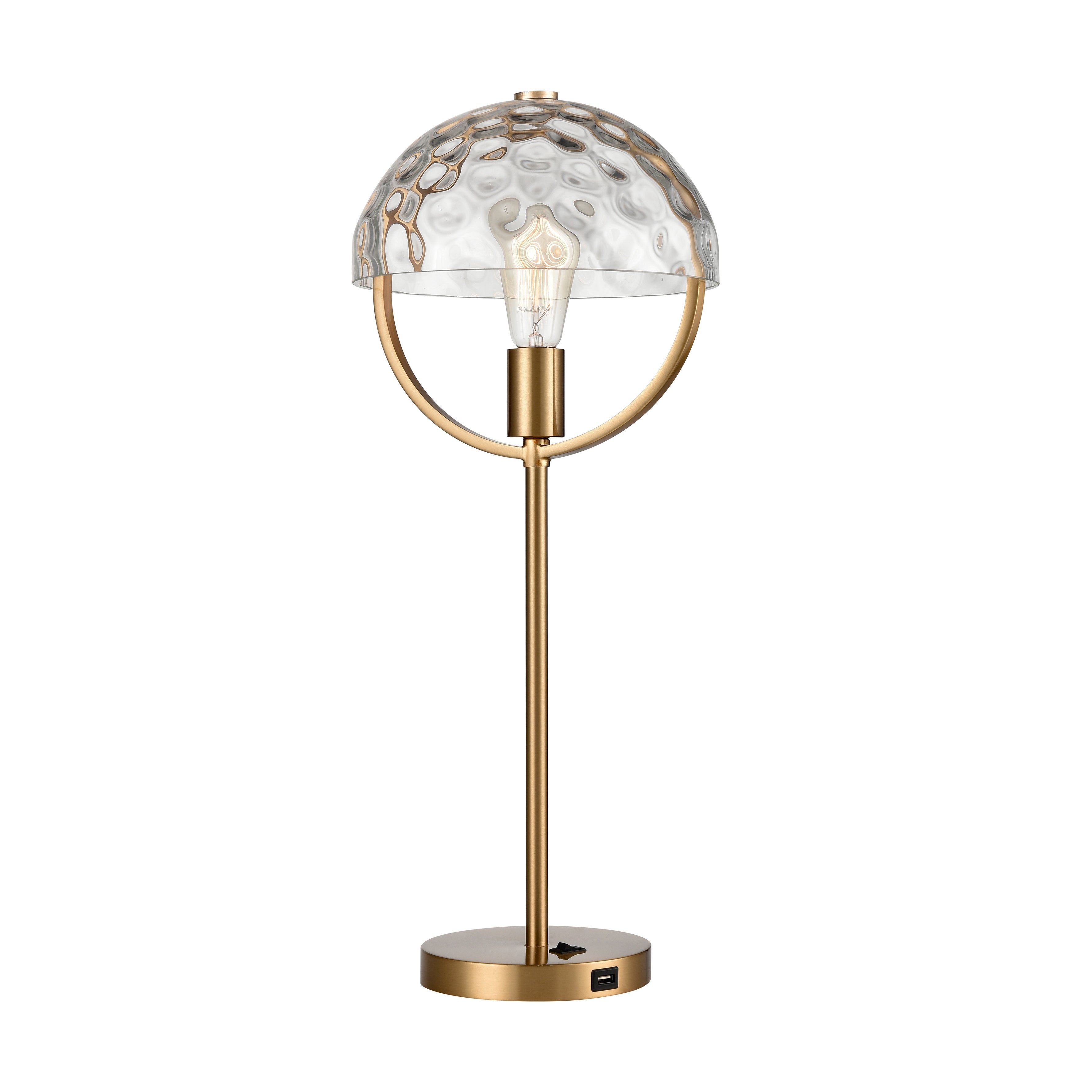 Parsons Avenue 24'' High 1-Light Desk Lamp - Aged Brass - Mycitystee