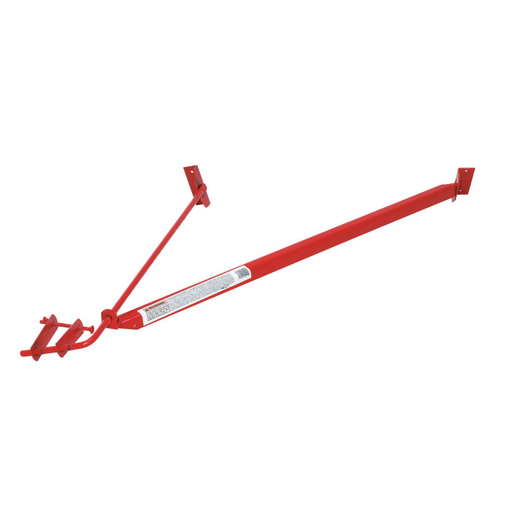 Red Steel Pump Jack Brace Accessory - Mycitystee