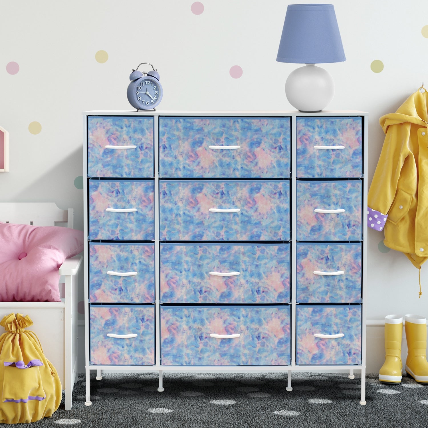 Dresser w/ 12 Drawers - Furniture Storage Chest Tower Unit for Bedroom - - 35420958 - Mycitystee