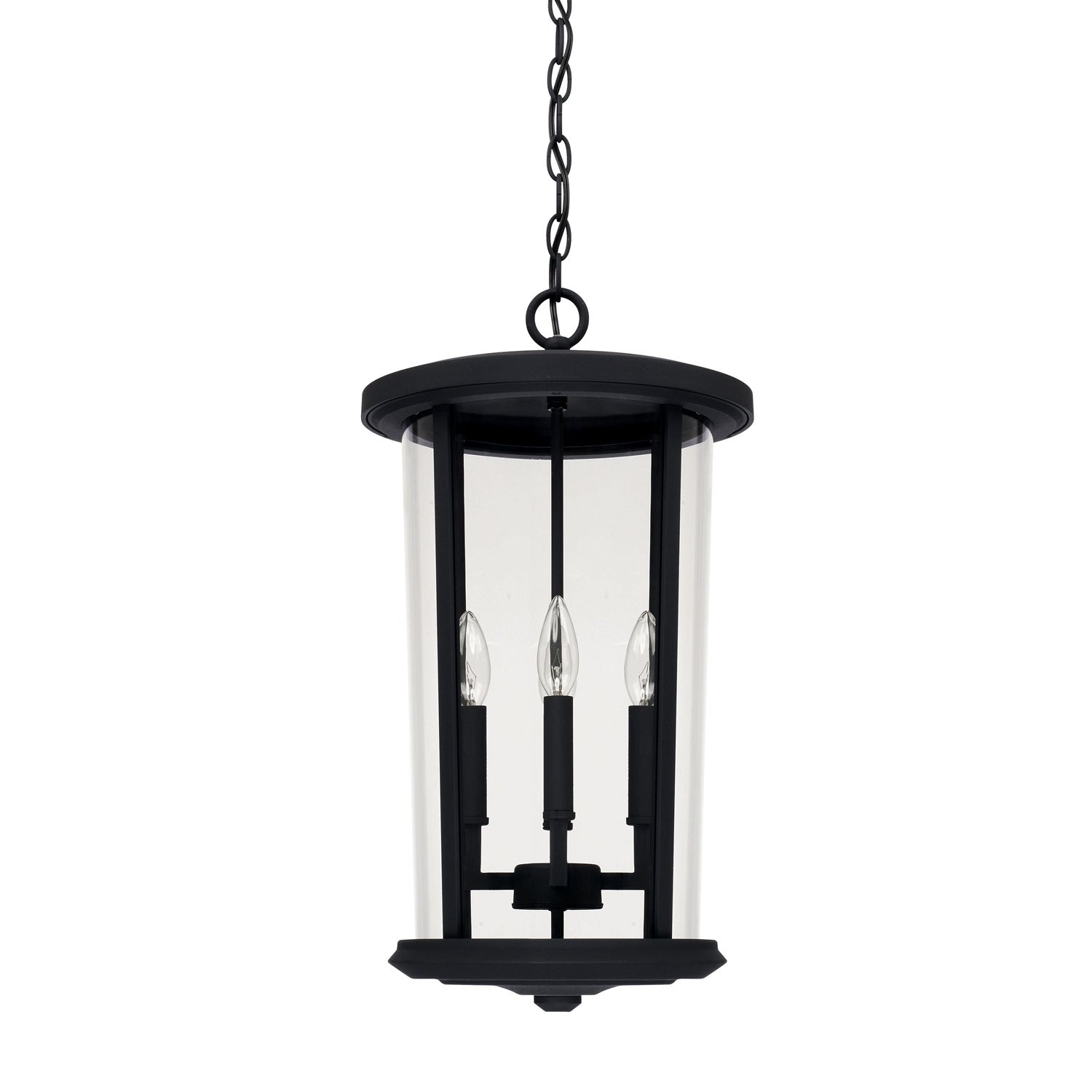 Howell 4-light Black Outdoor Hanging Lantern - Mycitystee