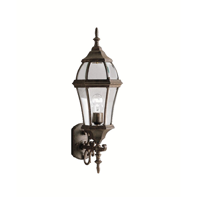 Kichler Lighting Townhouse Collection 1-light Tannery Bronze Outdoor Wall Lantern Shopping - The Best Deals on Outdoor Wall Lanterns | 20325012 - Mycitystee