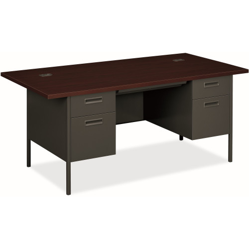 HON Metro Classic Double Pedestal Desk (P3276NS) - Mycitystee