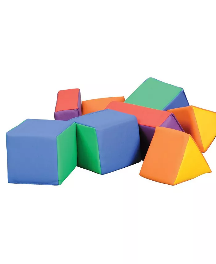 Kaplan Early Learning Primary Soft Shapes - Set of 12 - Mycitystee