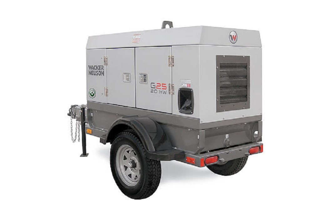 Wacker G25 Mobile Generator - Mycitystee