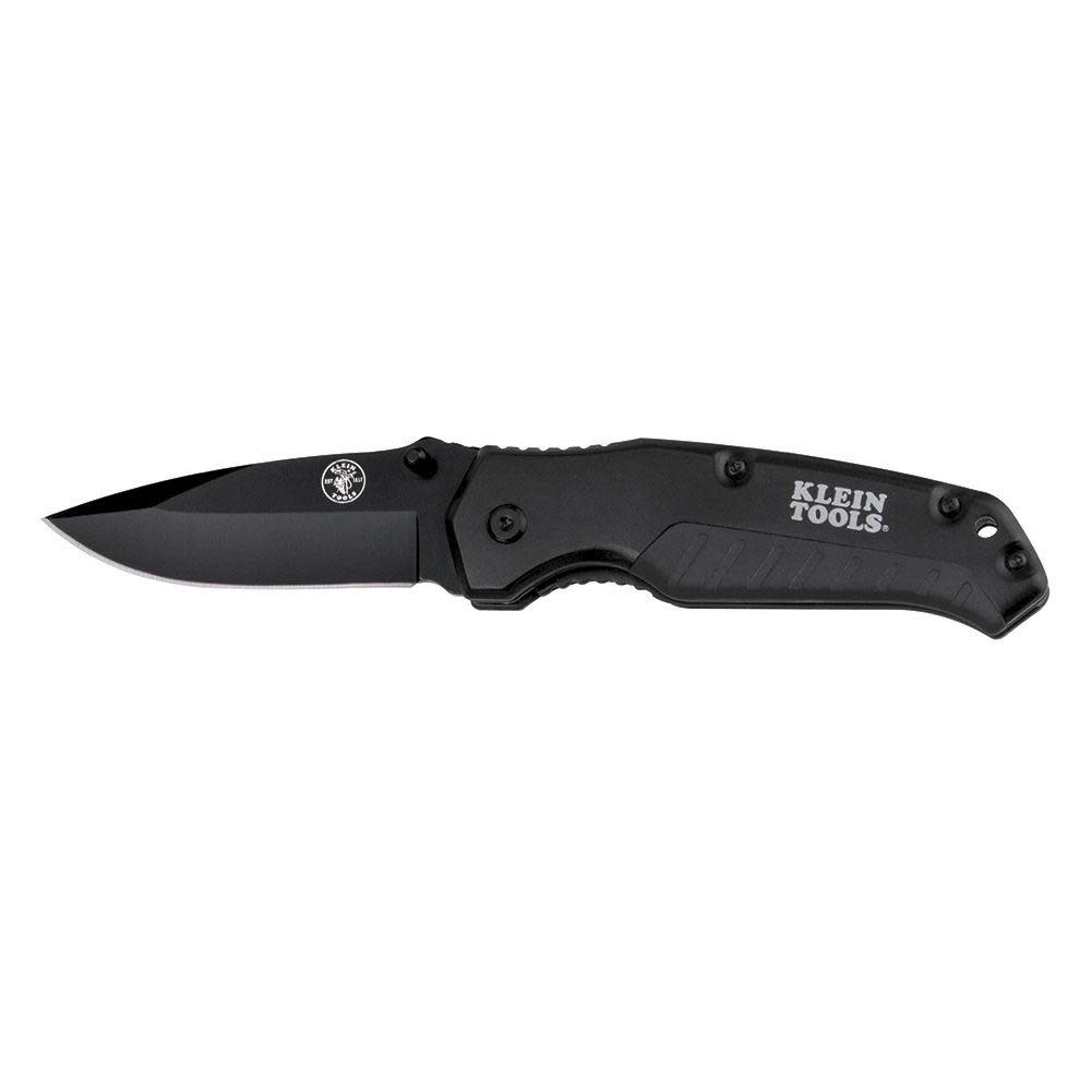 Klein Tools Pocket Knife Black Drop Point Blade 44220 from Klein Tools - Mycitystee
