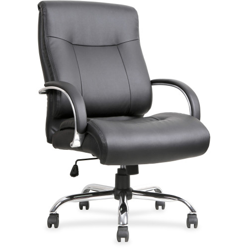 Lorell Leather Deluxe Big/Tall Chair (40206) - Mycitystee