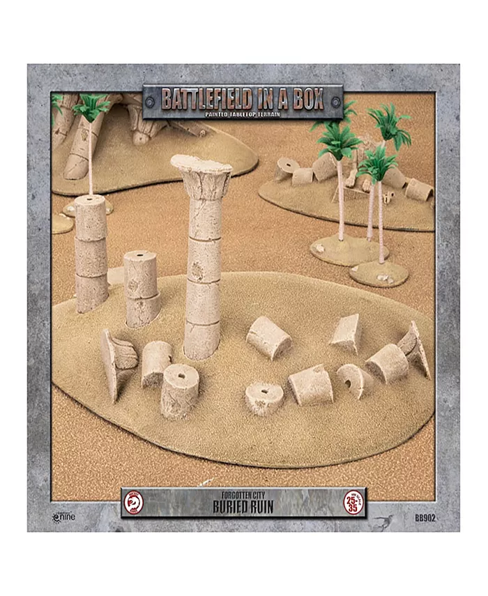 Gale Force Nine Battlefield In A Box Forgotten City Buried Ruin Game - Mycitystee