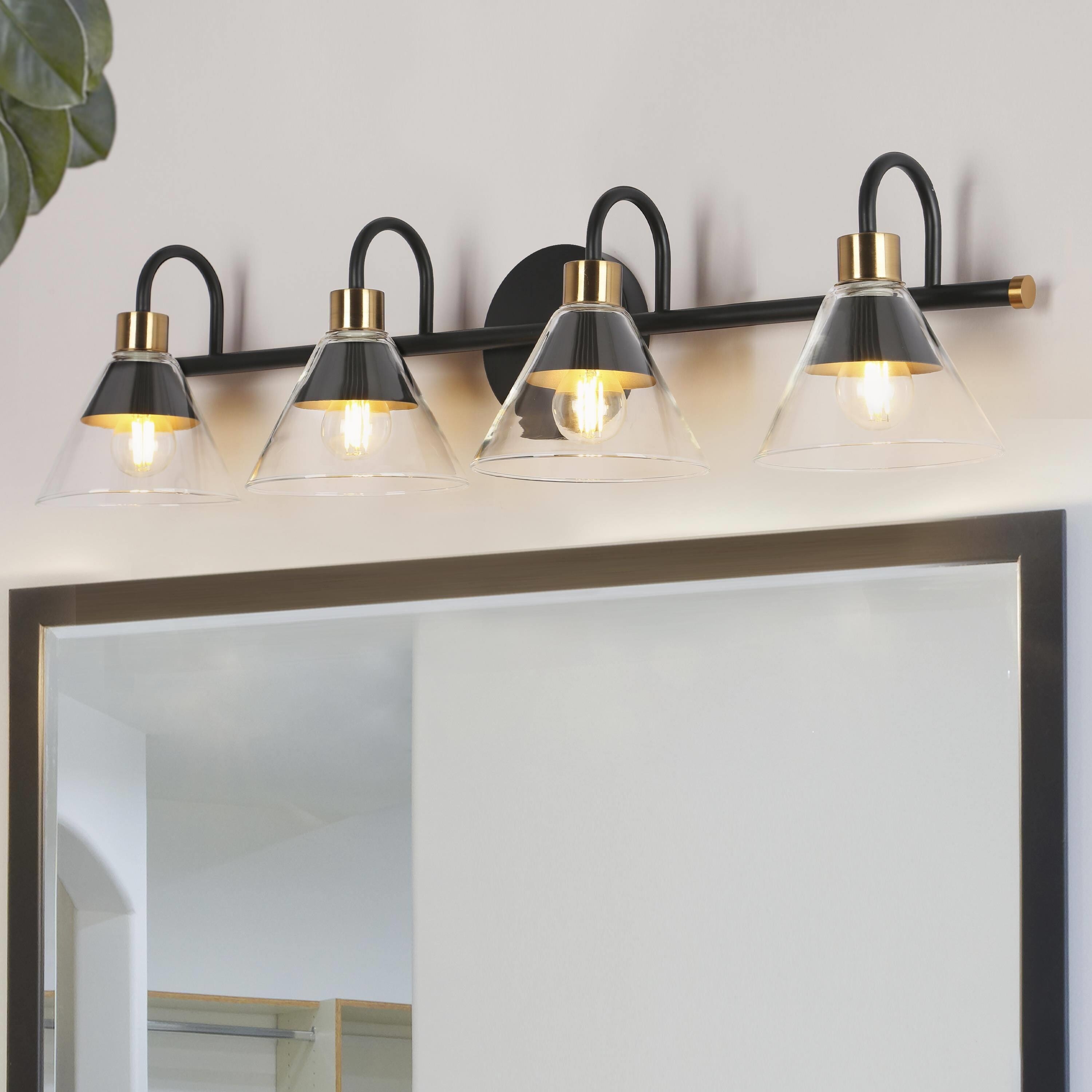Petia Modern Contemporary Dimmable Bathroom Vanity Lights Wall Sconces - Mycitystee