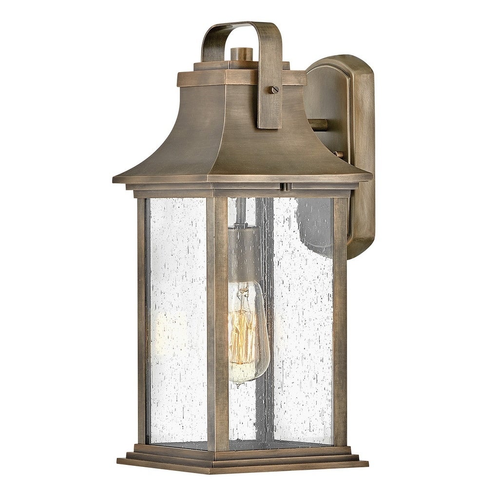 Hinkley Grant 1-Light in Burnished Bronze Shopping - The Best Deals on Outdoor Wall Lanterns | 33649082 - Mycitystee