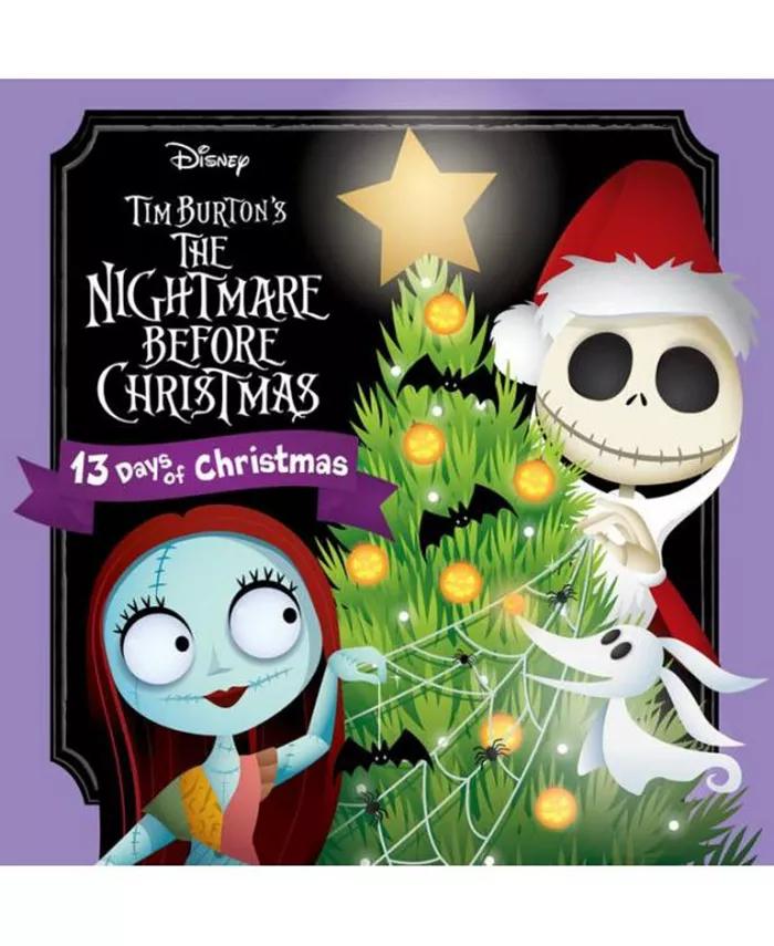 Barnes Noble Nightmare Before Christmas 13 Days of Christmas by Steven Davison - Mycitystee