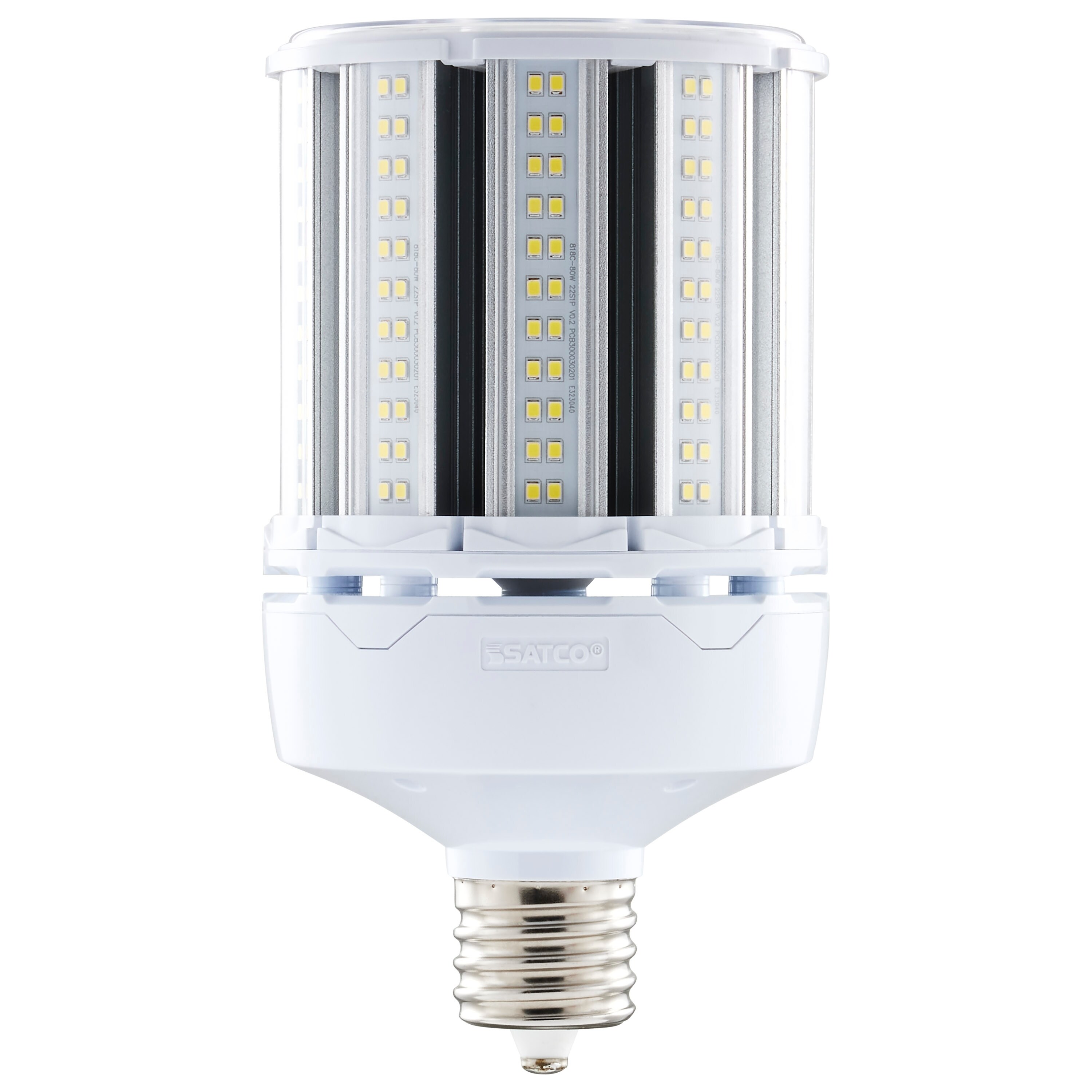 80 Watt LED HID Replacement 5000K Extended Mogul base Type B Ballast Bypass Economy Hi-Pro - White - Mycitystee