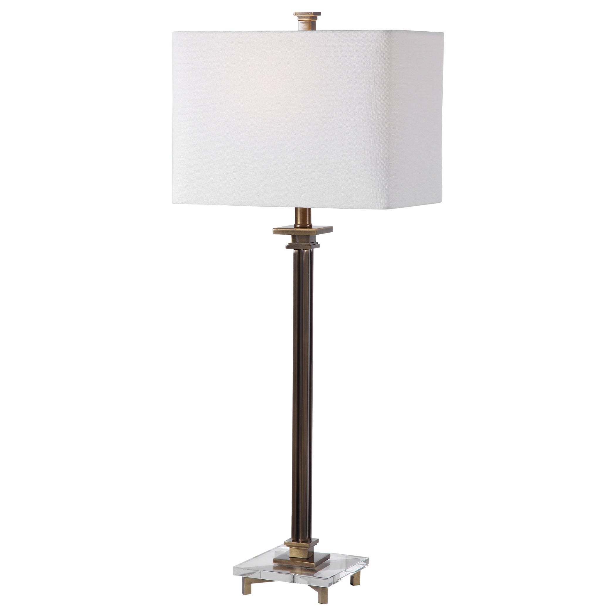 Uttermost Phillips Brass Table Lamp - Mycitystee