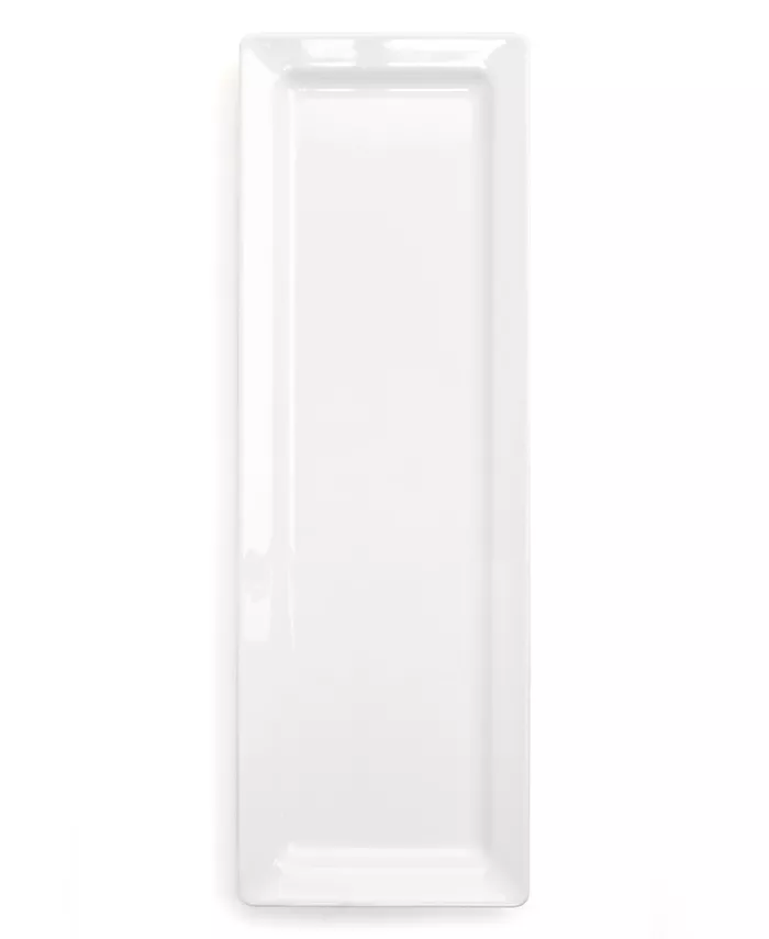 Q Squared Diamond Melamine White Sandwich Platter - Mycitystee