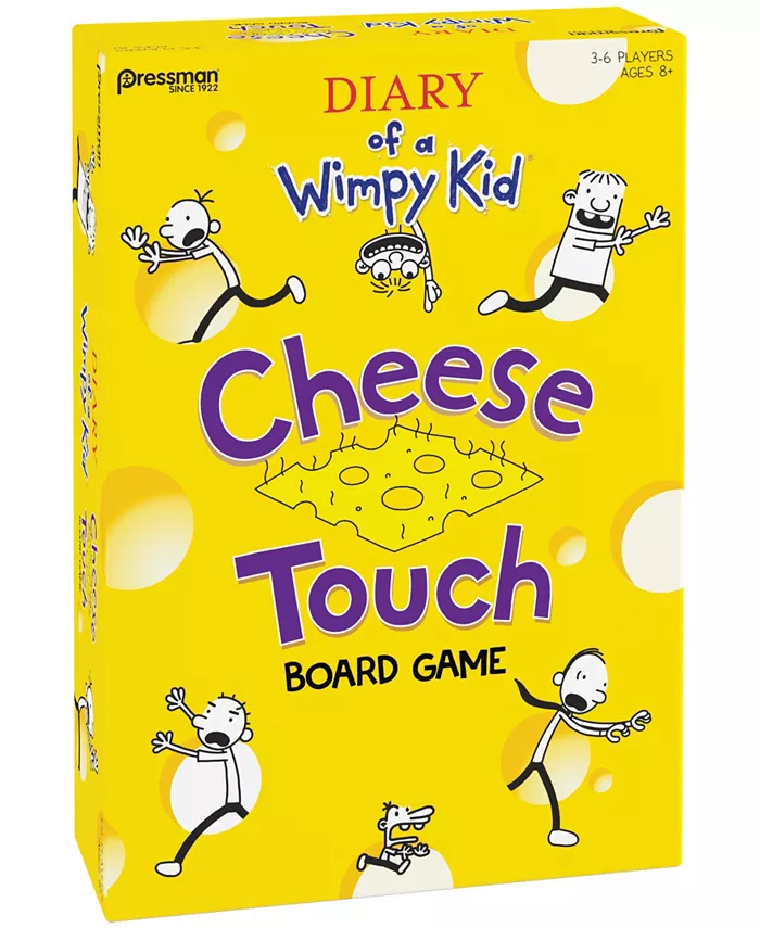 Pressman Toy Diary of a Wimpy Kid Cheese Touch Board Game Set - Mycitystee