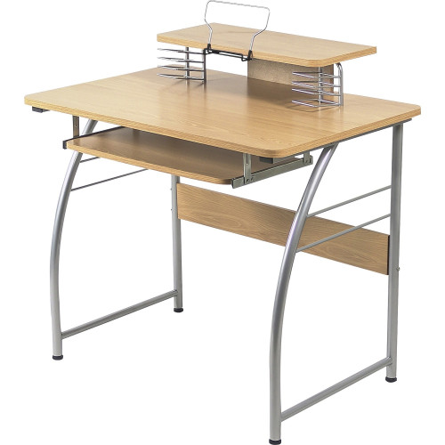 Lorell Upper Shelf Laminate Computer Desk (14337) - Mycitystee
