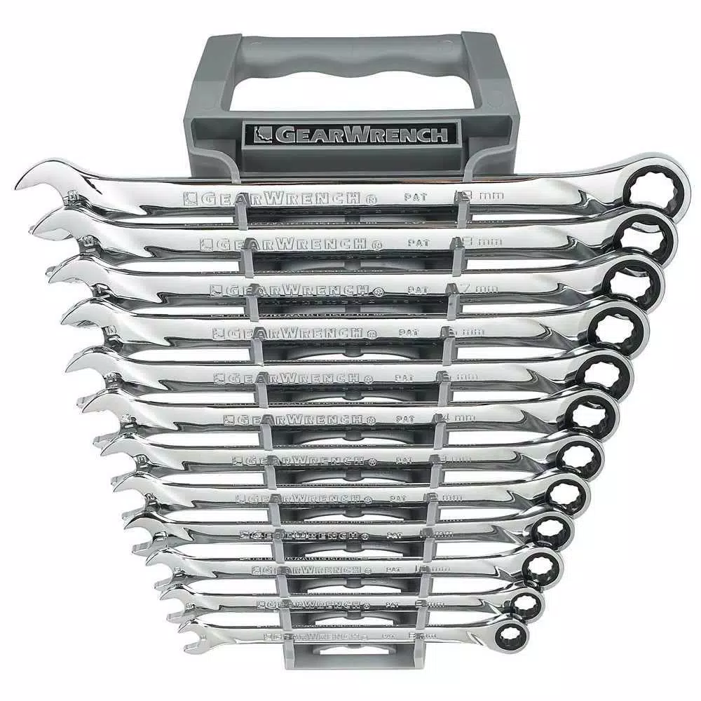 GEARWRENCH Metric XL Combination Ratcheting Wrench Set (12-Piece) and#8211; XDC Depot - Mycitystee