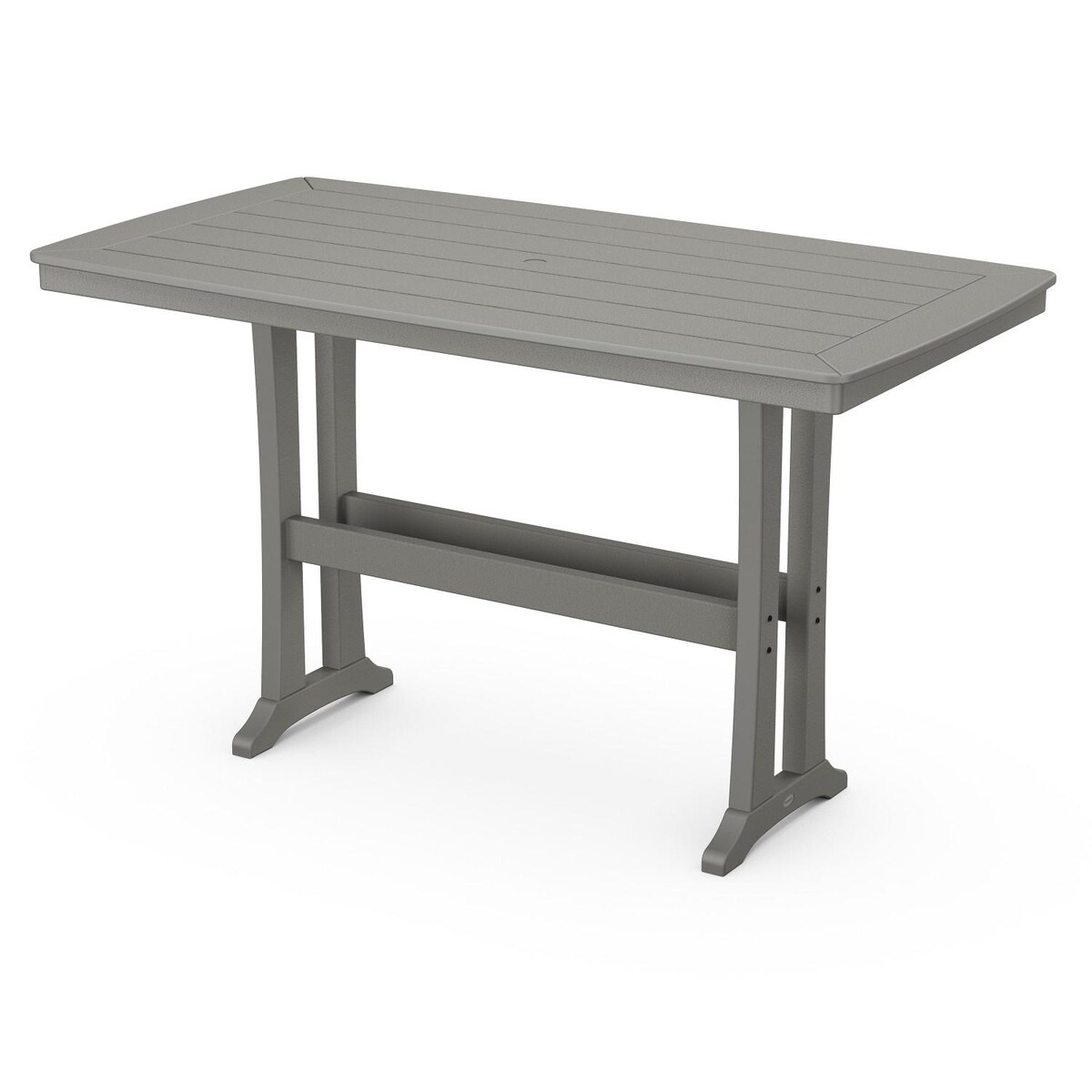 POLYWOOD Nautical Trestle 38 X 73-Inch Bar Table - Mycitystee