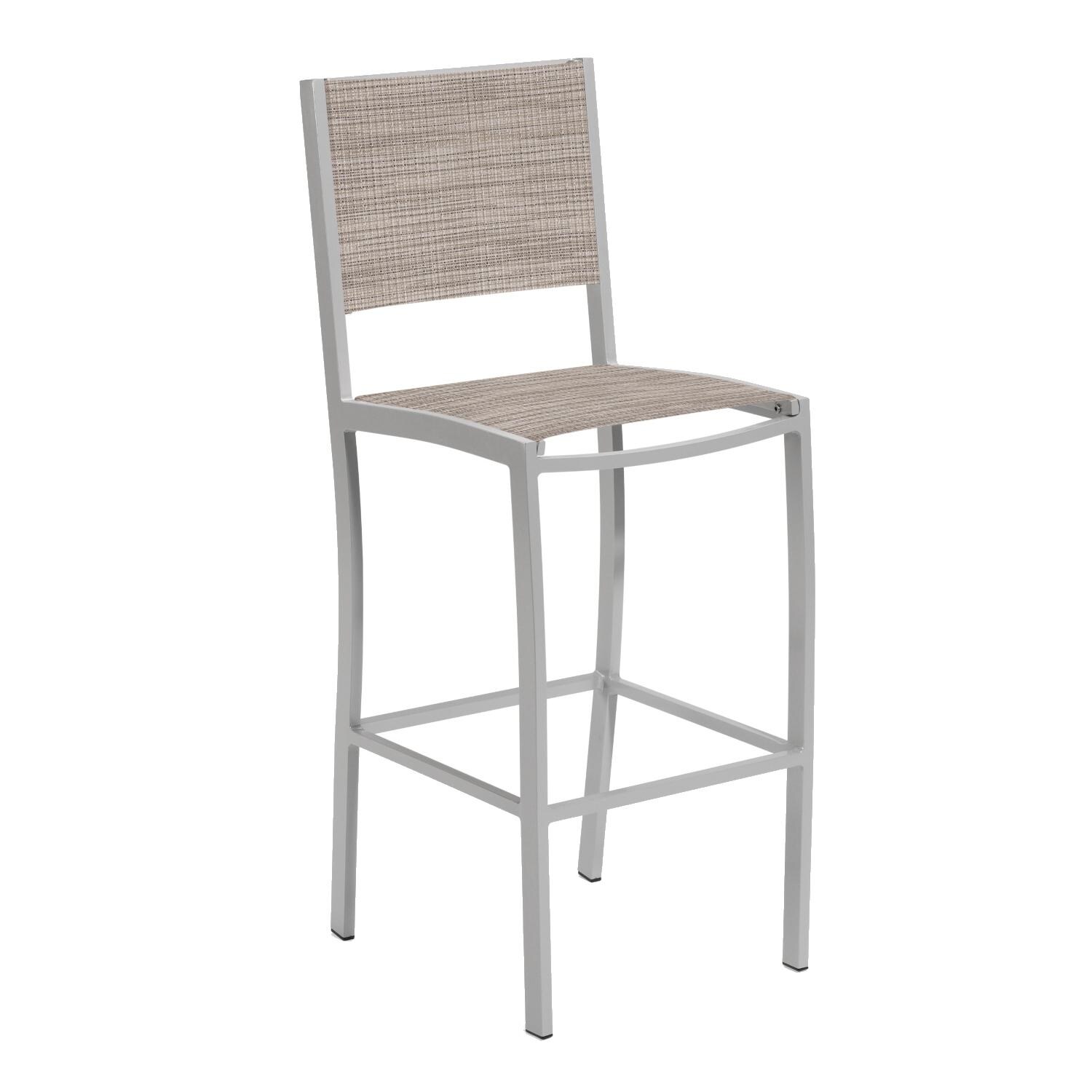 Travira Aluminum Patio Bar Stool By Oxford Garden - Mycitystee