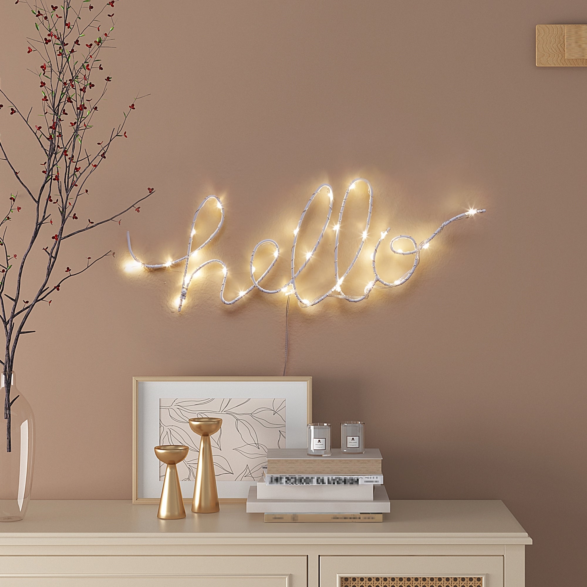 Kacen Battery-Powered Neon Sign - Mustard Shopping - The Best Deals on String Lights | 39981636 - Mycitystee