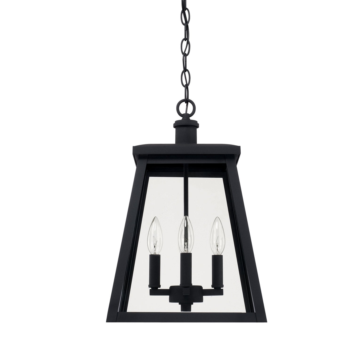 Belmore 4-light Black Outdoor Hanging Lantern - Mycitystee