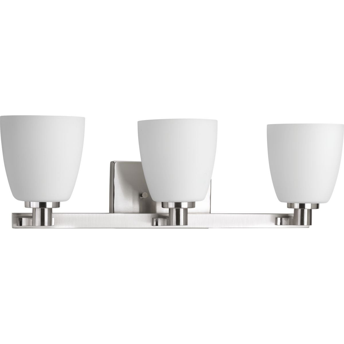 Fleet Collection 3-Light Brushed Nickel Etched Opal Glass Coastal Bath Vanity Light - Mycitystee
