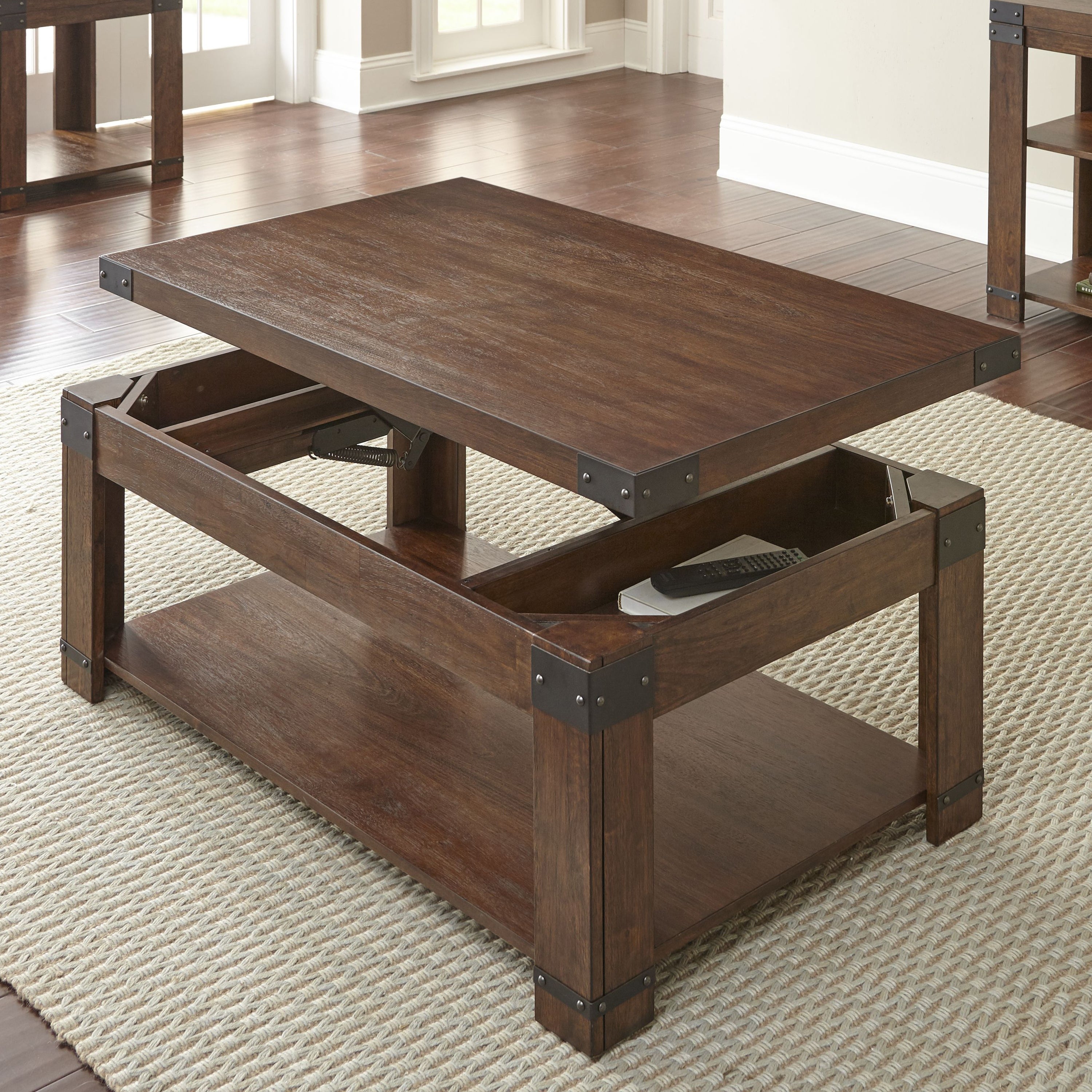 Aldridge 48-Inch Rectangle Lift Top Coffee Table by Greyson Living - Mycitystee