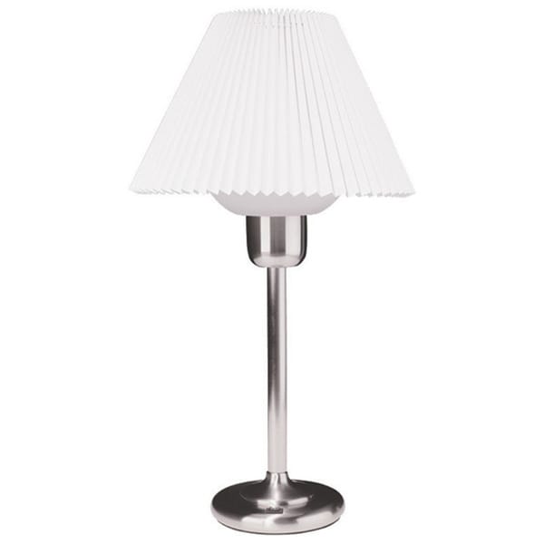 Dainolite Satin Chrome Table Lamp with 200 Watt Bulb included - Mycitystee