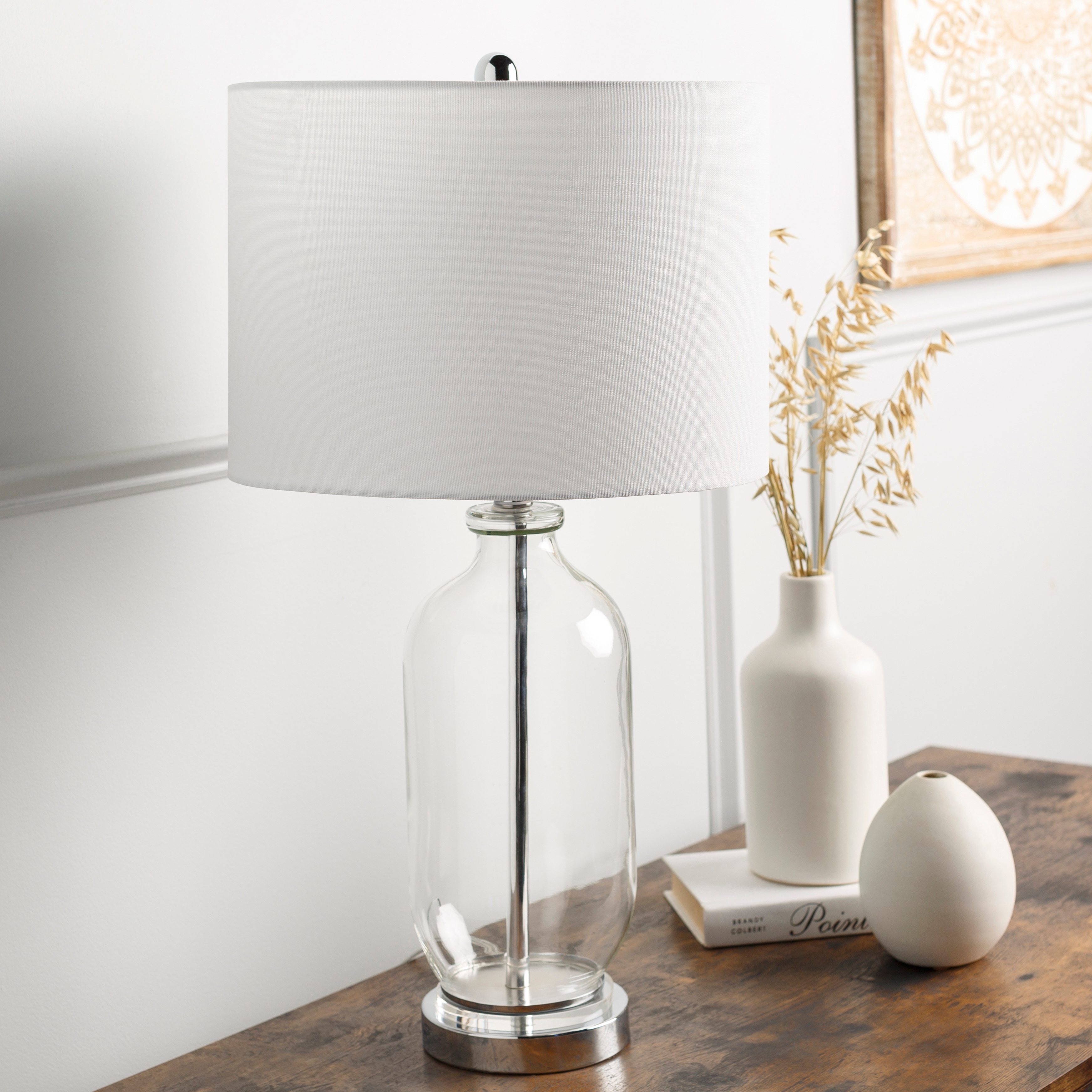 Artistic Weavers Arbyrd Modern Glass Table Lamp - Mycitystee