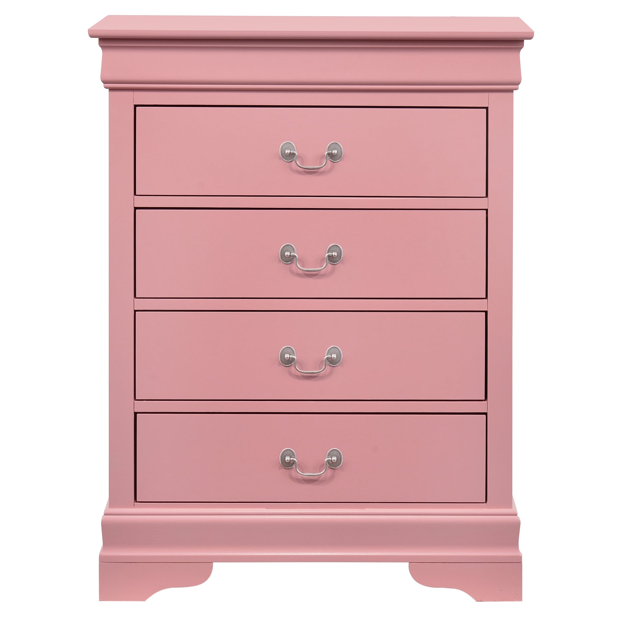 LYKE Home Anabelle Yellow 4 Drawer Chest - - 34420635 - Mycitystee