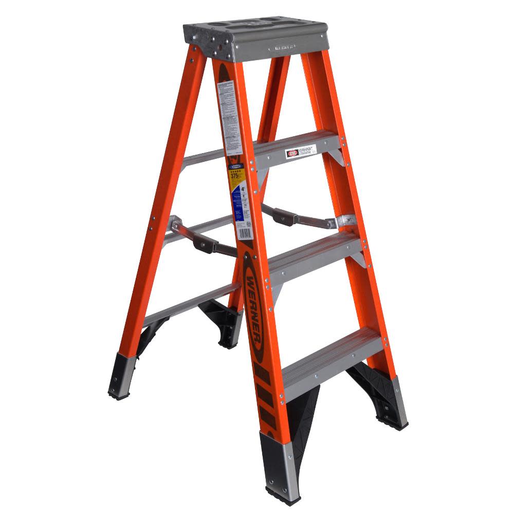 7404 4ft Type IAA Fiberglass Step Ladder - Mycitystee