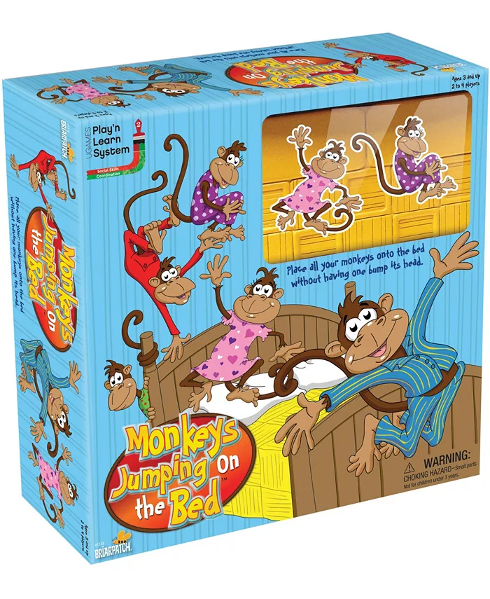 Briarpatch Monkeys Jumping on the Bed Game - Mycitystee
