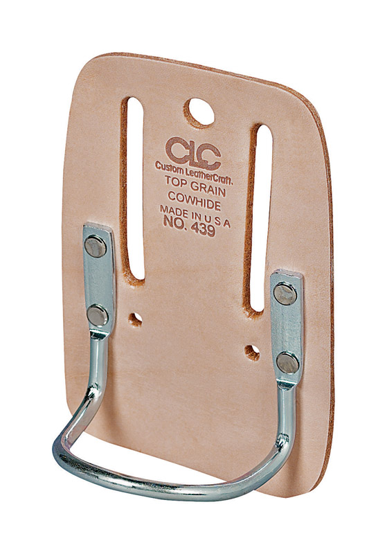 CLC Leather Hammer Holder 3.9 in. L X 5.8 in. H Tan - Mycitystee