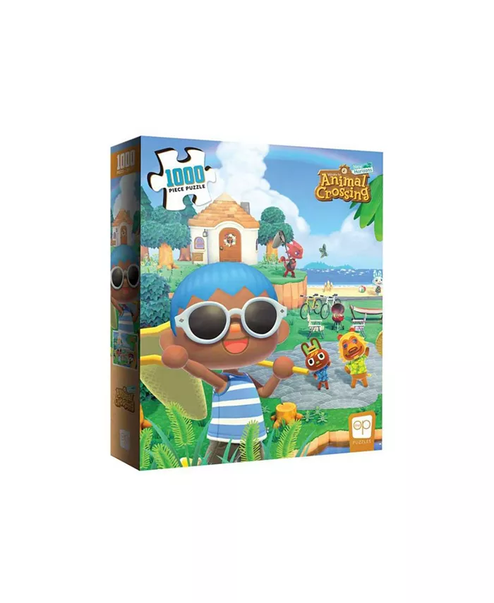 USAopoly Animal Crossing Summer Fun 1000 Piece Puzzle - Mycitystee