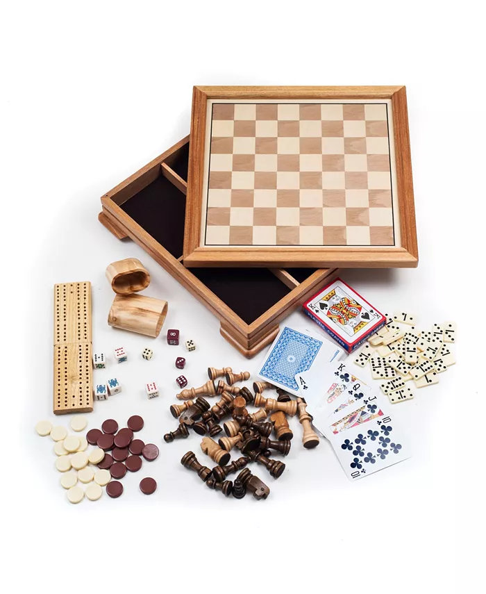 Trademark Global Trademark Games Deluxe 7-In-1 Game Set - Mycitystee