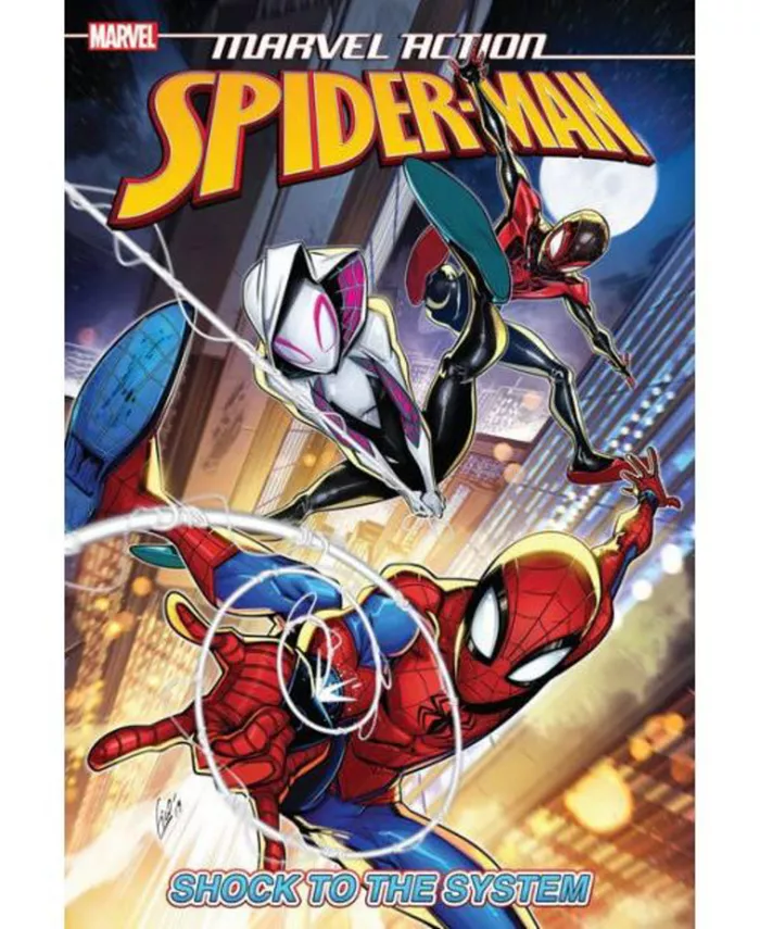 Barnes Noble Marvel Action- Spider-Man- Shock to the System Book Five by Brandon Easton - Mycitystee
