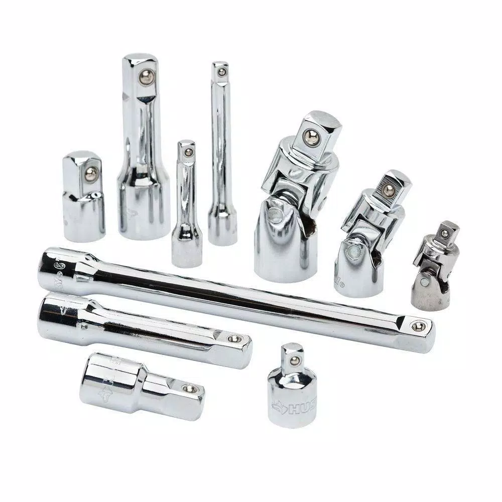 Husky 1/4， 3/8， and 1/2 in. Drive Master Accessory Set (11-Piece) and#8211; XDC Depot - Mycitystee
