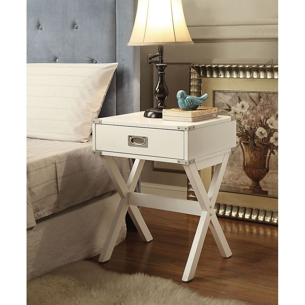 Aoolive Wooden End Table Side Table for Living Room Bedroom Furniture - Mycitystee