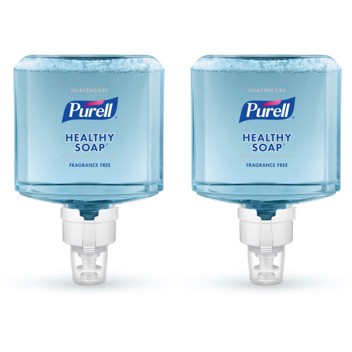PURELL HEALTHY SOAP Gentle and Free Foam， For ES8 Dispensers， Fragrance-Free， 1，200 mL， 2/Carton (777202) - Mycitystee