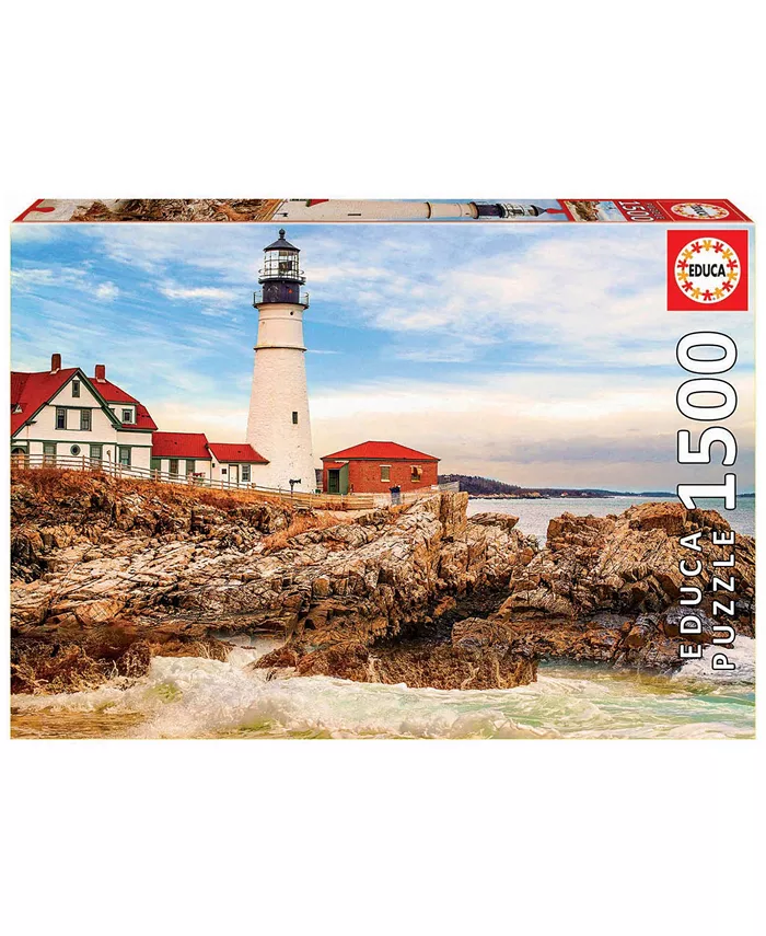 Educa Rocky Lighthouse- 1500 Pieces - Mycitystee