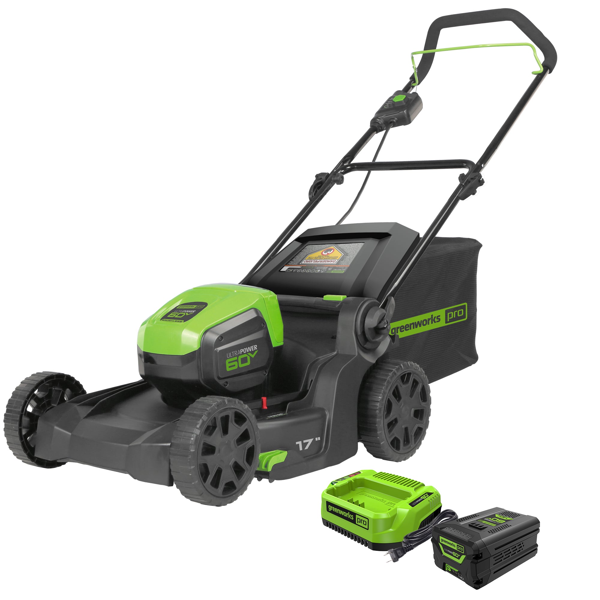 60V 17-Inch Cordless Lawn Mower | Greenworks Pro - Mycitystee