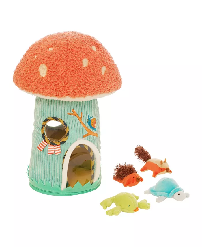 Manhattan Toy Company Toadstool Cottage Plush Activity Toy， 6 Piece - Mycitystee