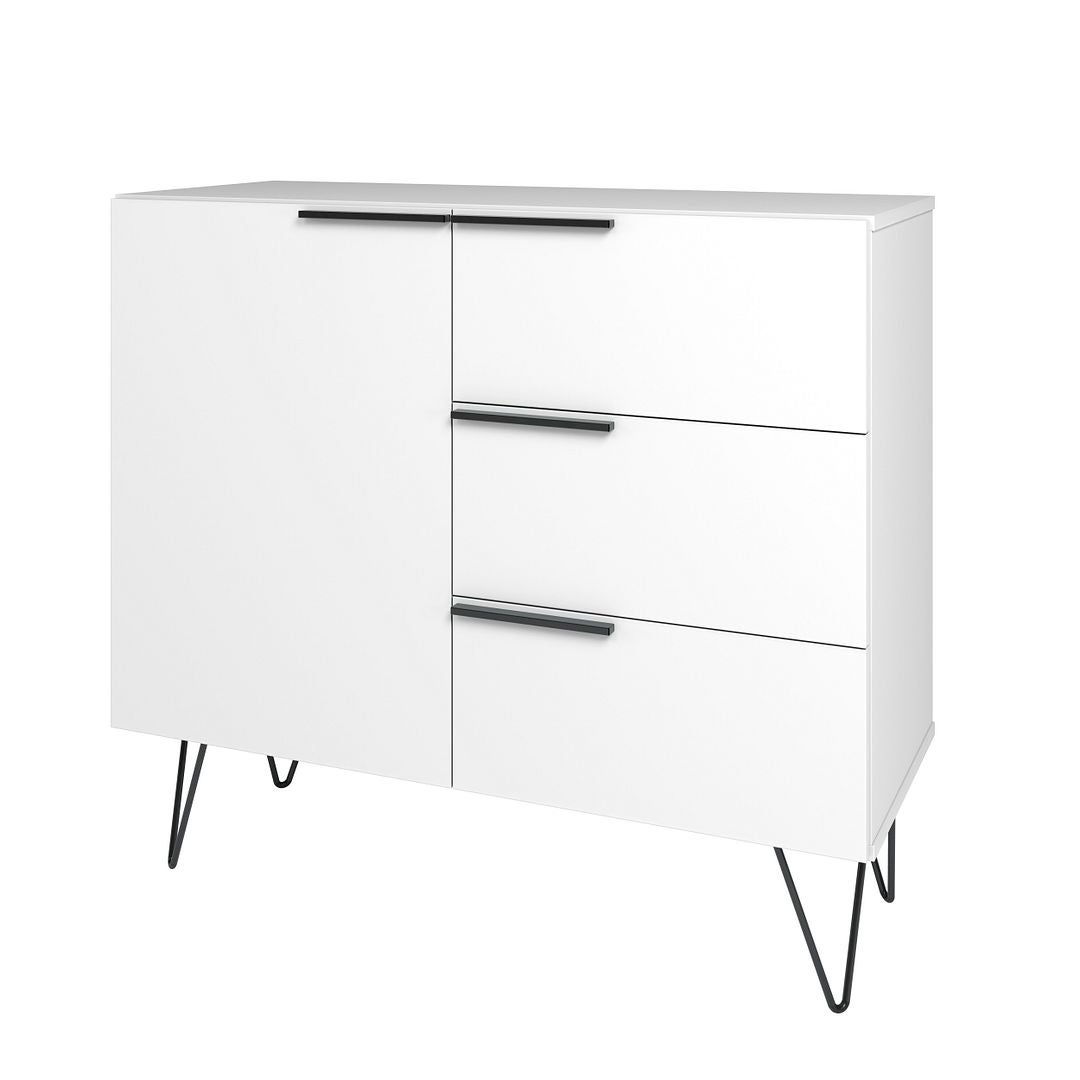 Manhattan Comfort Beekman 35.43 Dresser with 2 Shelves - - 34870434 - Mycitystee