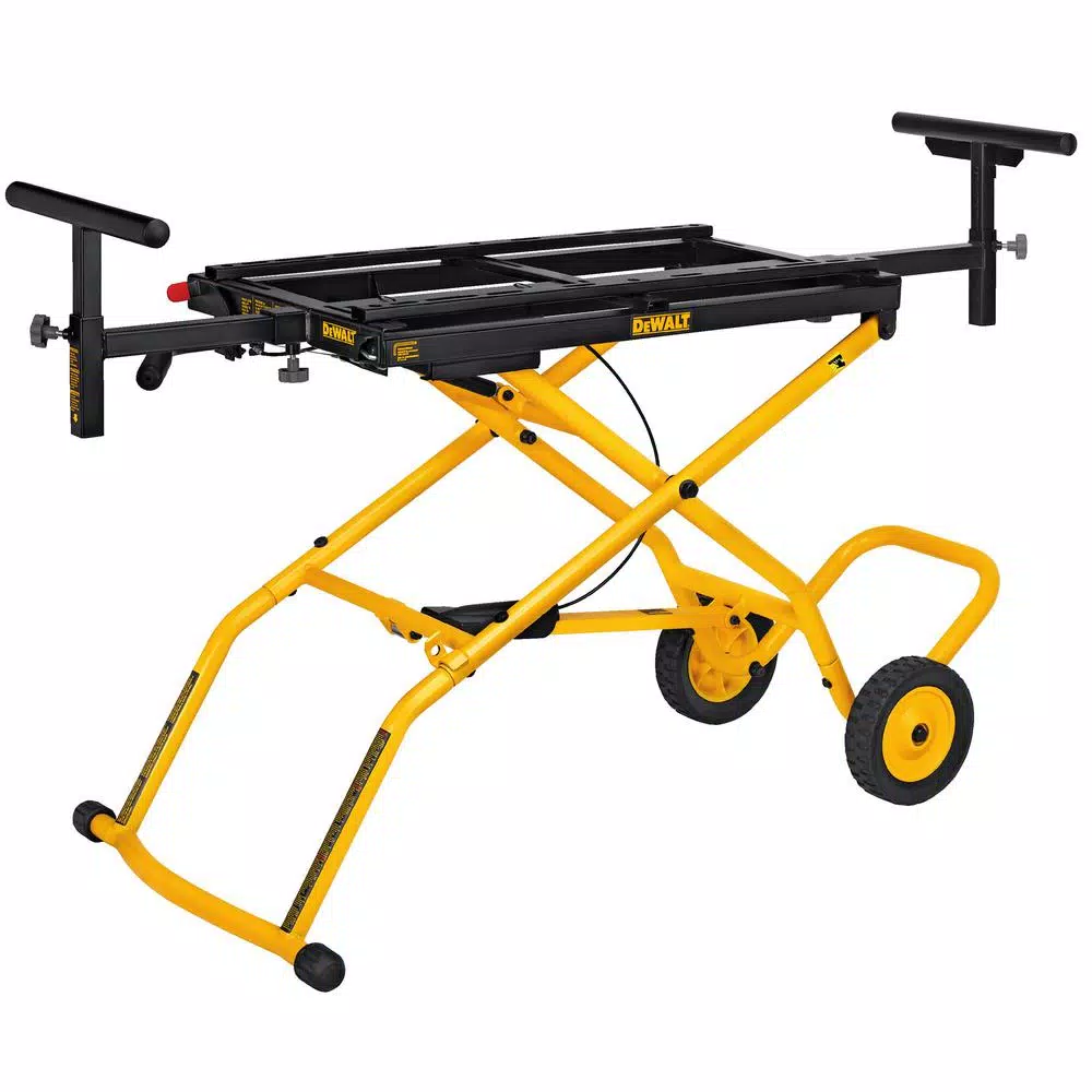 DEWALT 32-1/2 in. x 60 in. Rolling Miter Saw Stand with 300 lbs. Capacity and#8211; XDC Depot - Mycitystee