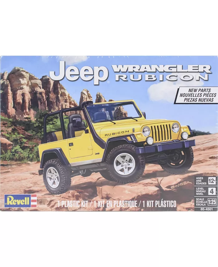 CARRERA-REVELL OF AMERICAS INC Plastic Model Kit-Jeep Wrangler Rubicon - Mycitystee