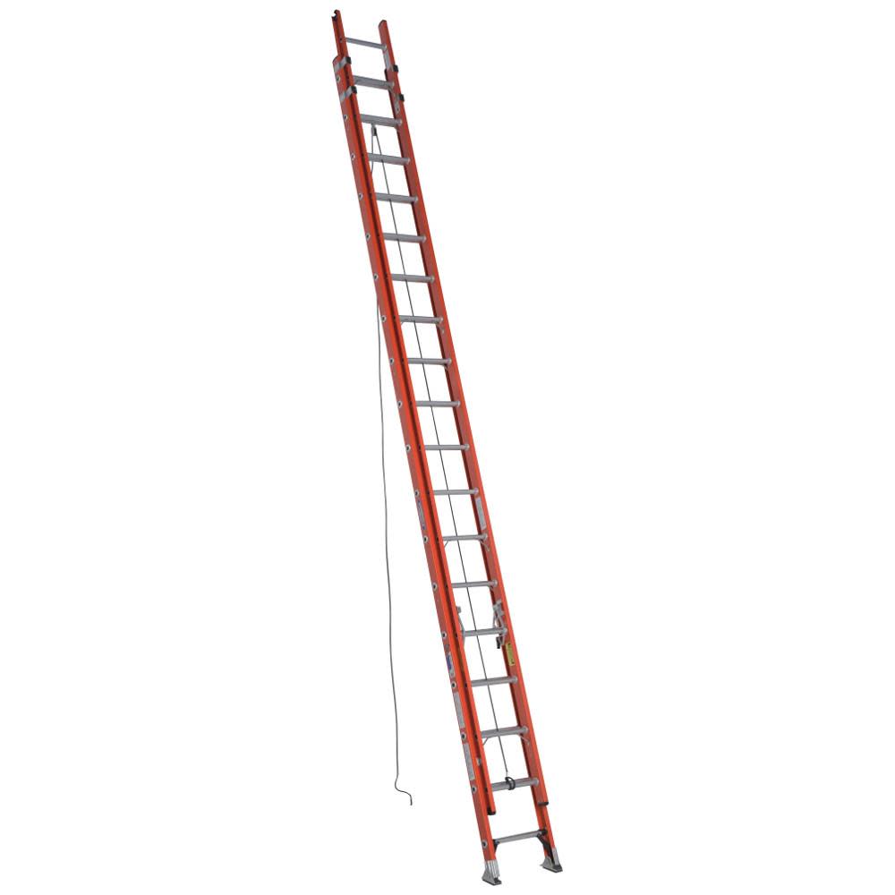 36-ft Fiberglass 300-lb Type IA Extension Ladder - Mycitystee