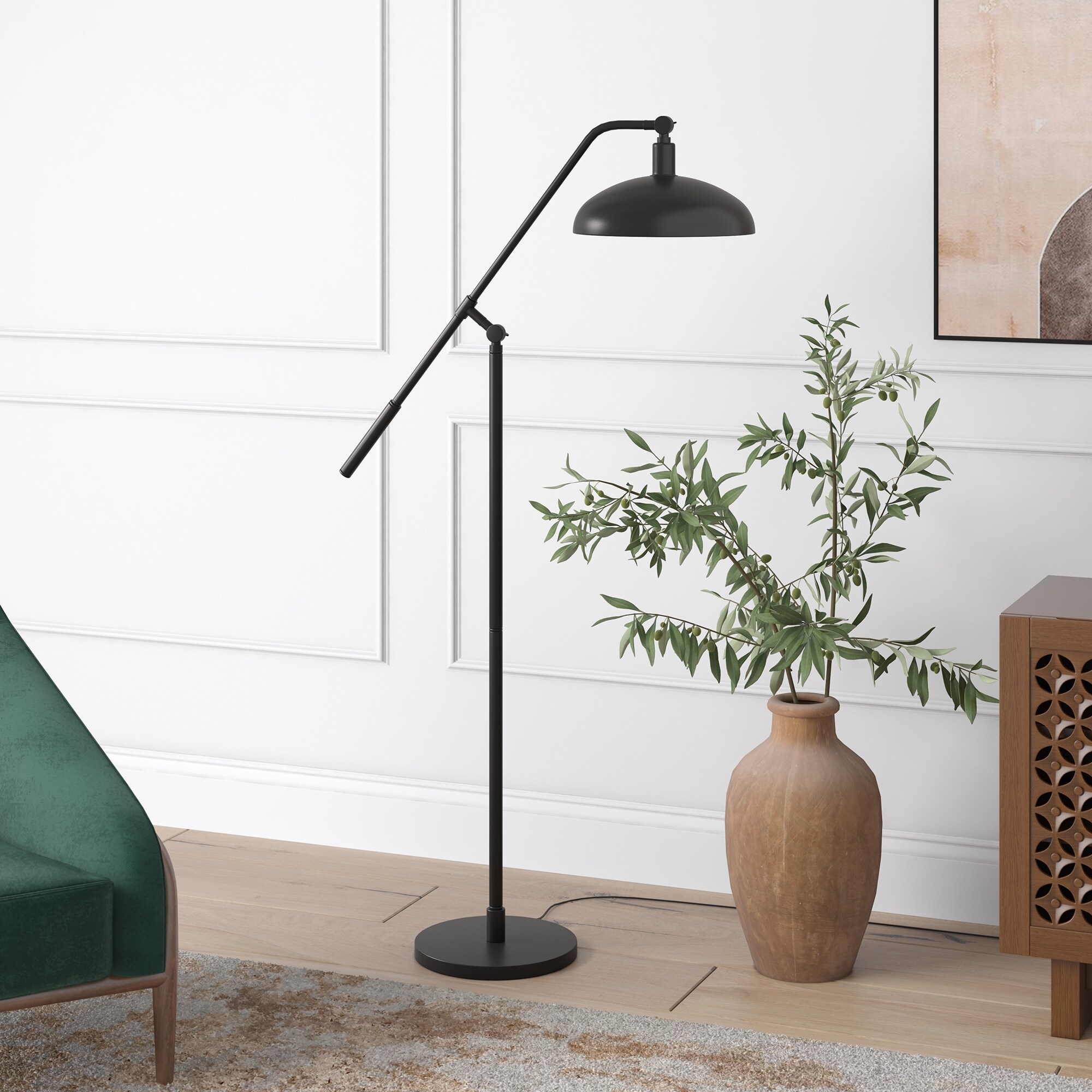 Devon Floor Lamp with Boom Arm - Mycitystee