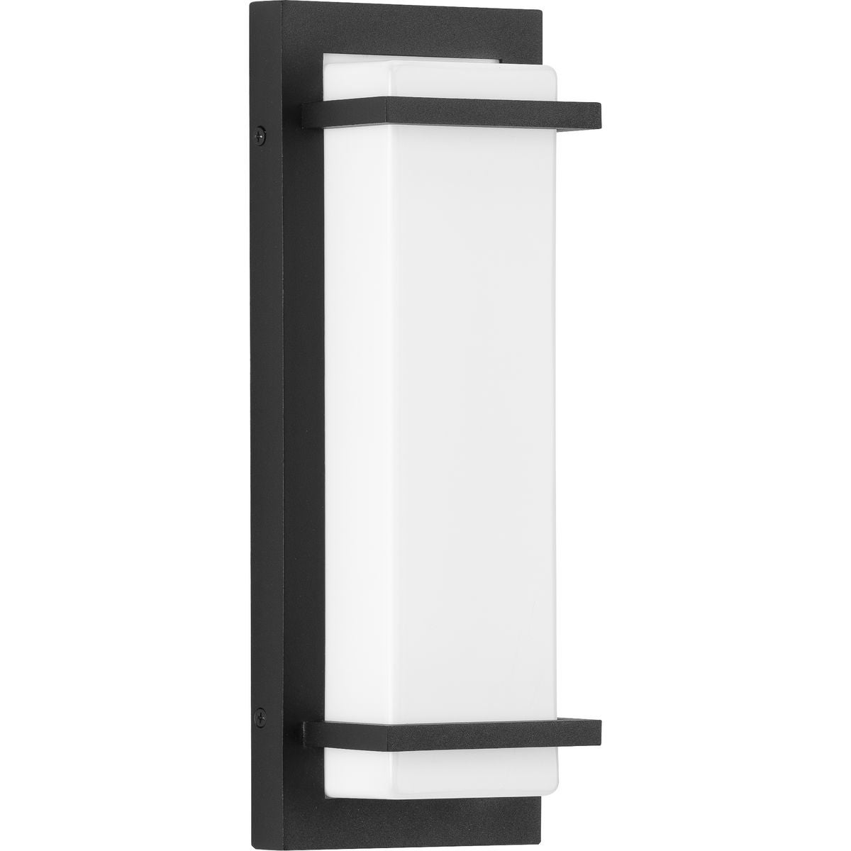 Z-1080 LED Collection Black One-Light Small LED Outdoor Sconce - 16.000
