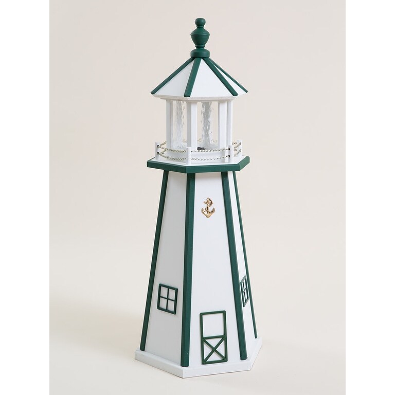 Poly Lighthouse with Solar Light - Mycitystee