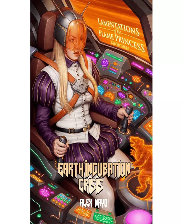 Lamentations of the Flame Princess Earth incubation Crisis Hardcover Rpg Book 112 Color Pages， Witchcraft， Murder， Mystery Destruction of Earth， Rolep - Mycitystee