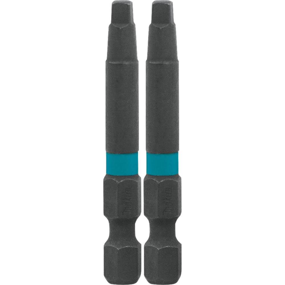 Makita Impact X #3 Square Recess 2 Power Bit 2/pk A-96718 from Makita - Mycitystee